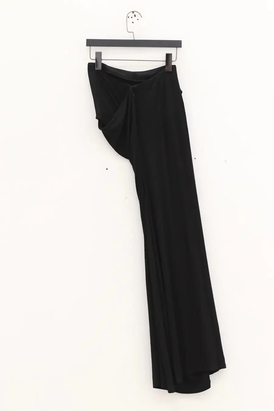 OUDE WAAG Threaded Drape Skirt OW-23AW-SK03R1BL900 Black (OW-23AW-SK03) - Image 12