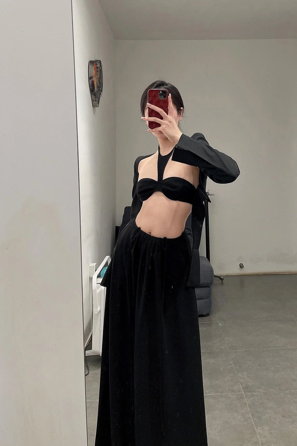 OUDE WAAG Tie Waist Pleated Skirt OW-22SS-SK05 - Image 36