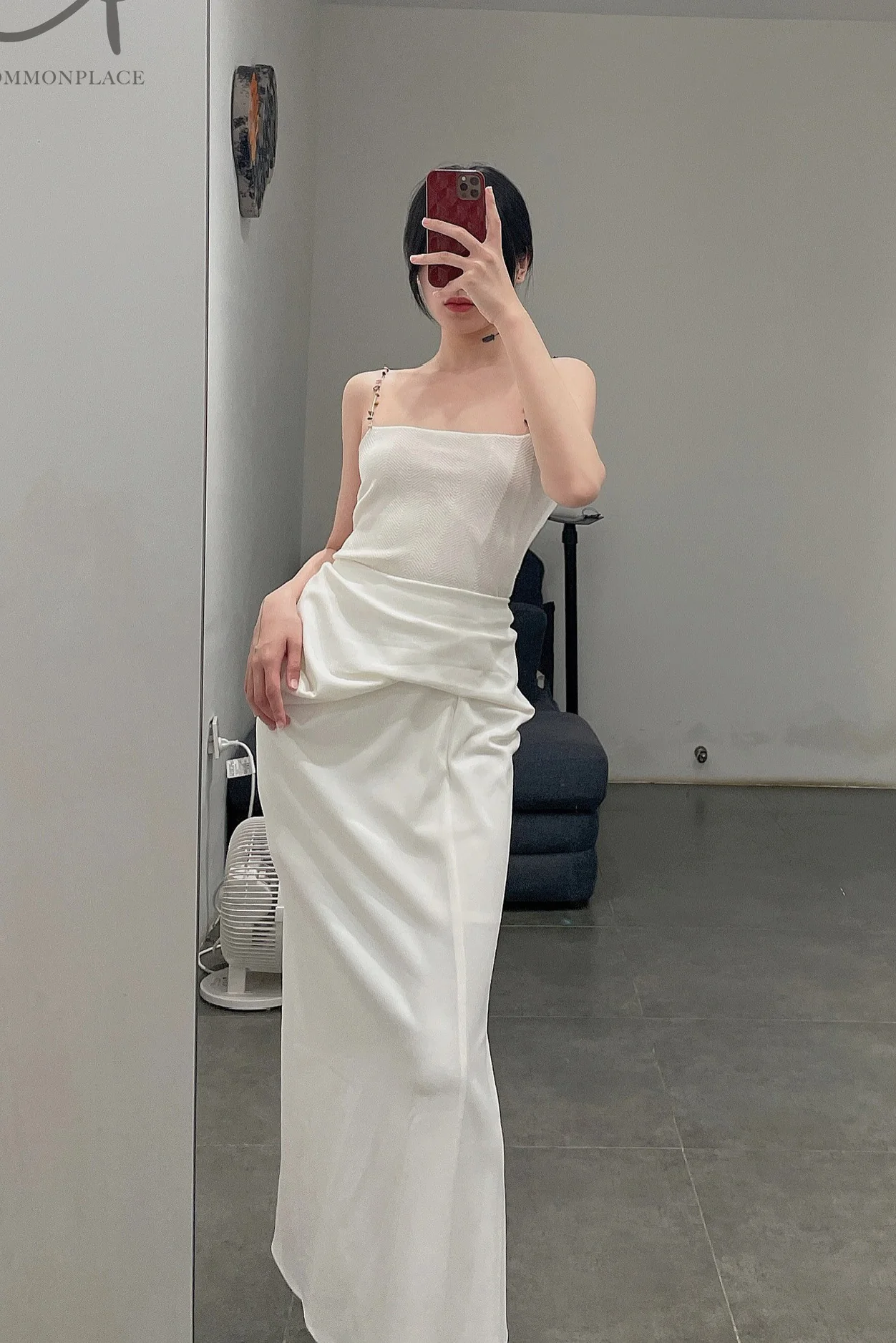 OUDE WAAG Twill draped asymmetrical skirt OW-21AW-SK04WI100 POW0016 - Image 44