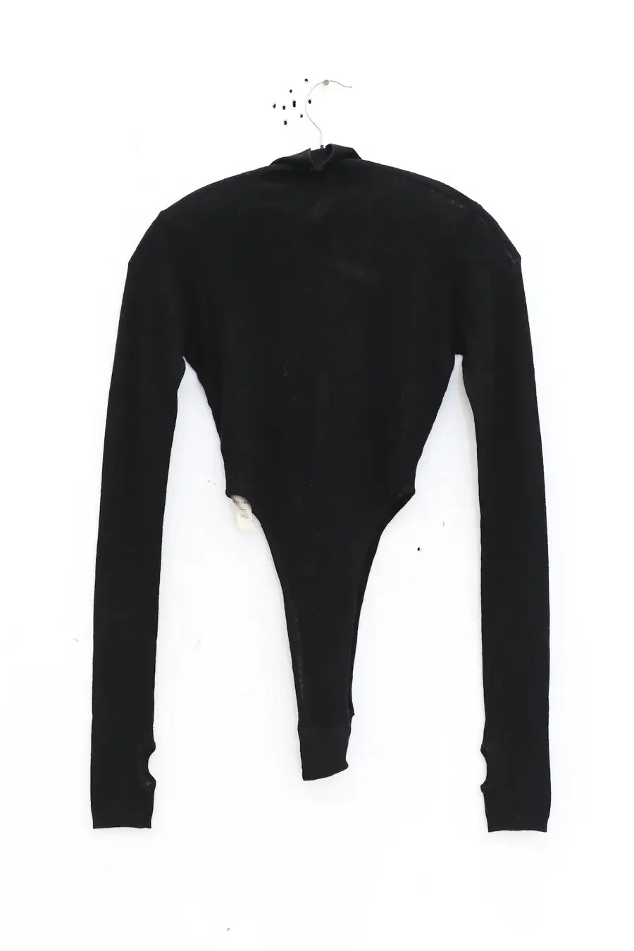 OUDE WAAG Water Soluble Wool Hollow Bodysuit OW-23AW-KT01W1BL900 - Image 8