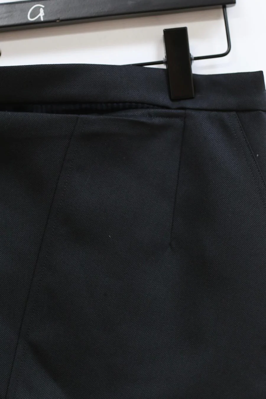 OUDE WAAG Wool Deconstructed Panel Skirt OW-22AW-SK09 Black - Image 4