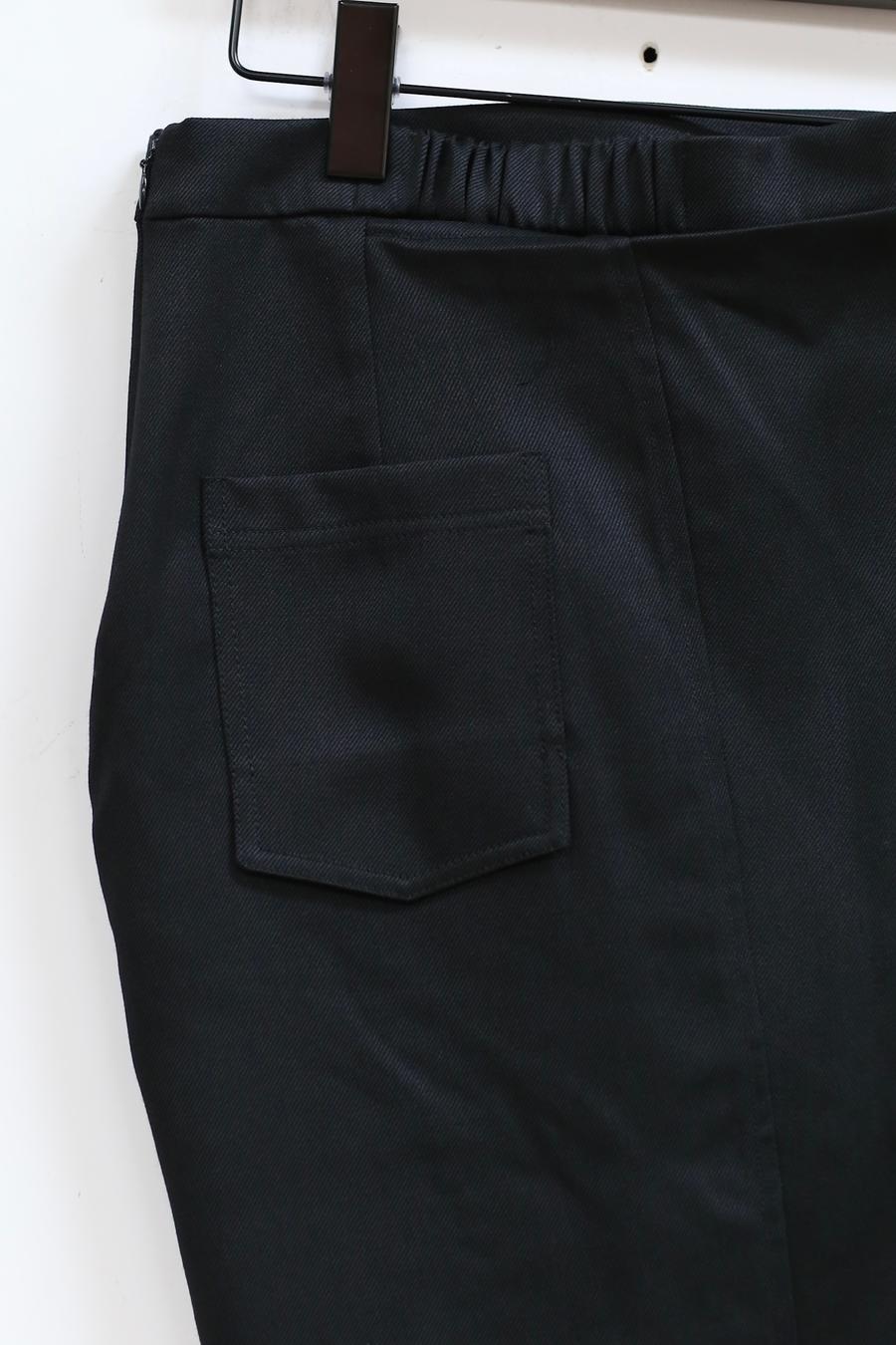 OUDE WAAG Wool Deconstructed Panel Skirt OW-22AW-SK09 Black - Image 5