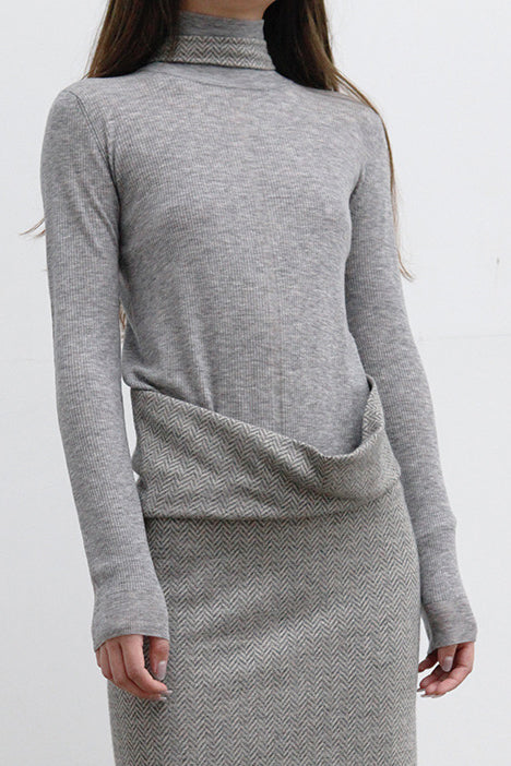 OUDE WAAG Wool Knit Pullover OW-21AW-KT04GY840