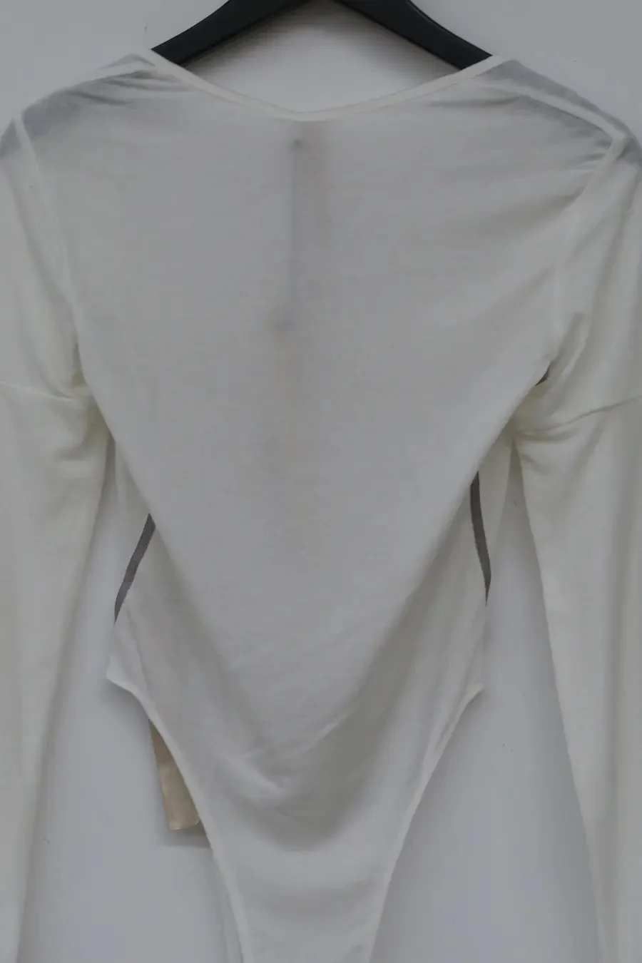 OUDE WAAG Wool knitted webbing bodysuit OW-21AW-UW03WI00 POW14 - Image 6