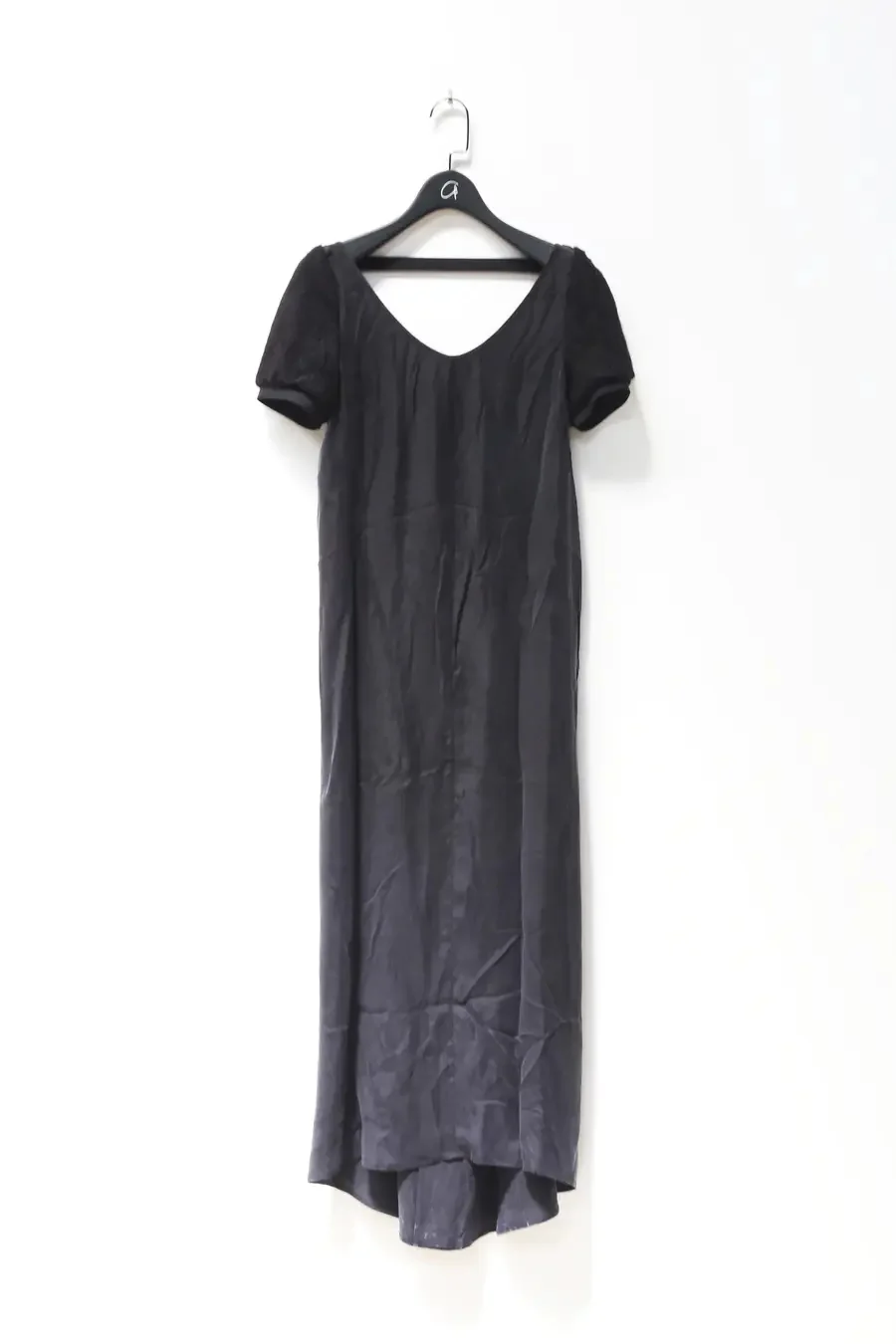 OUDE WAAG Wool Short Sleeve Patchwork Dress OW-20AW-DS03BL99 POW077 - Image 3