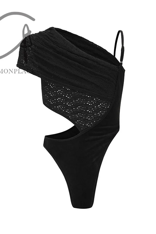 OUDE WAAG Wrap Shoulder Panel Bodysuit OW-23AW-BD02P1BL900 (OW-23AW-BD02) - Image 13