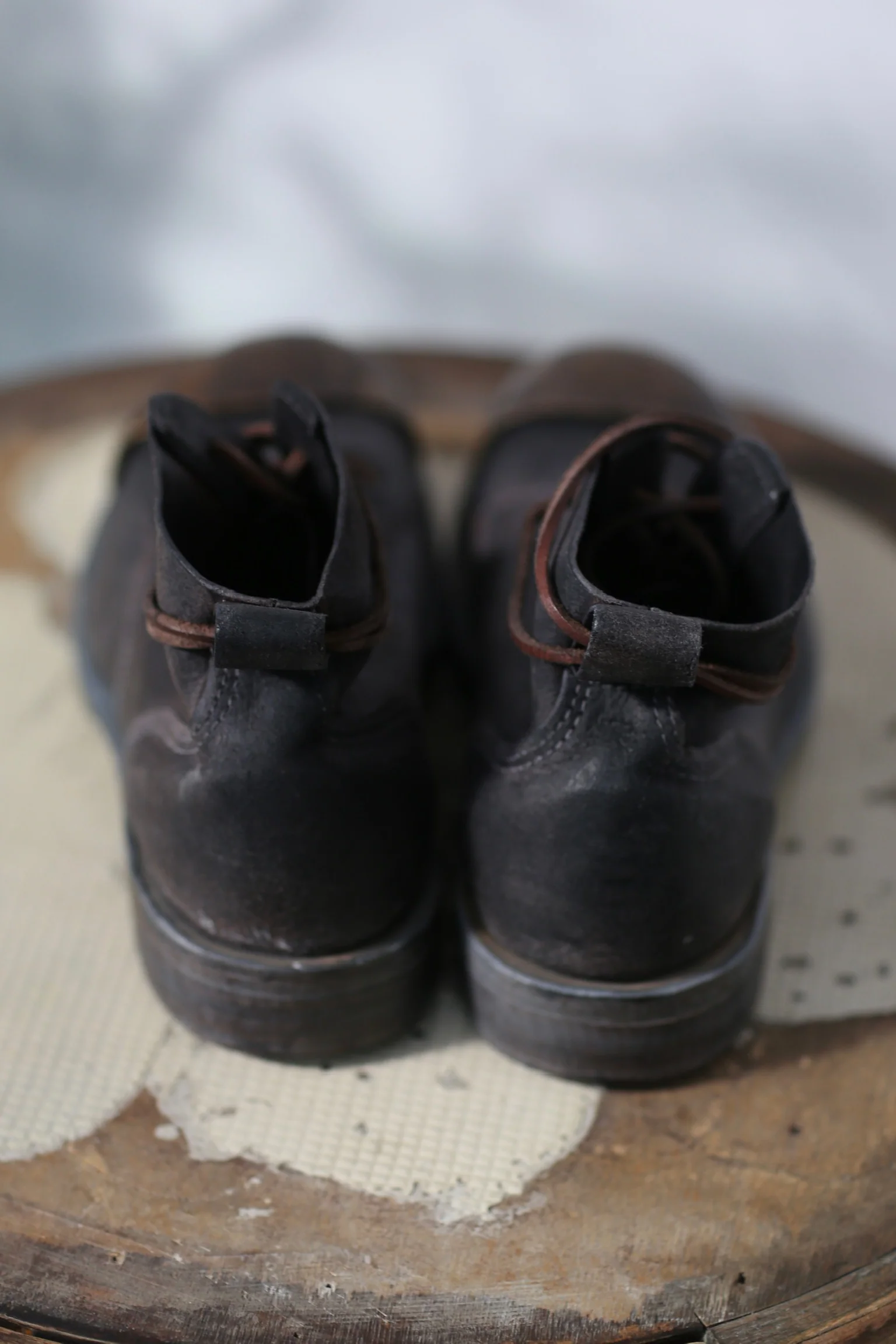 p.r.patterson bronze toe derby low boots DLB-BTC-N-OD-RB natural dyed bronze - Image 3