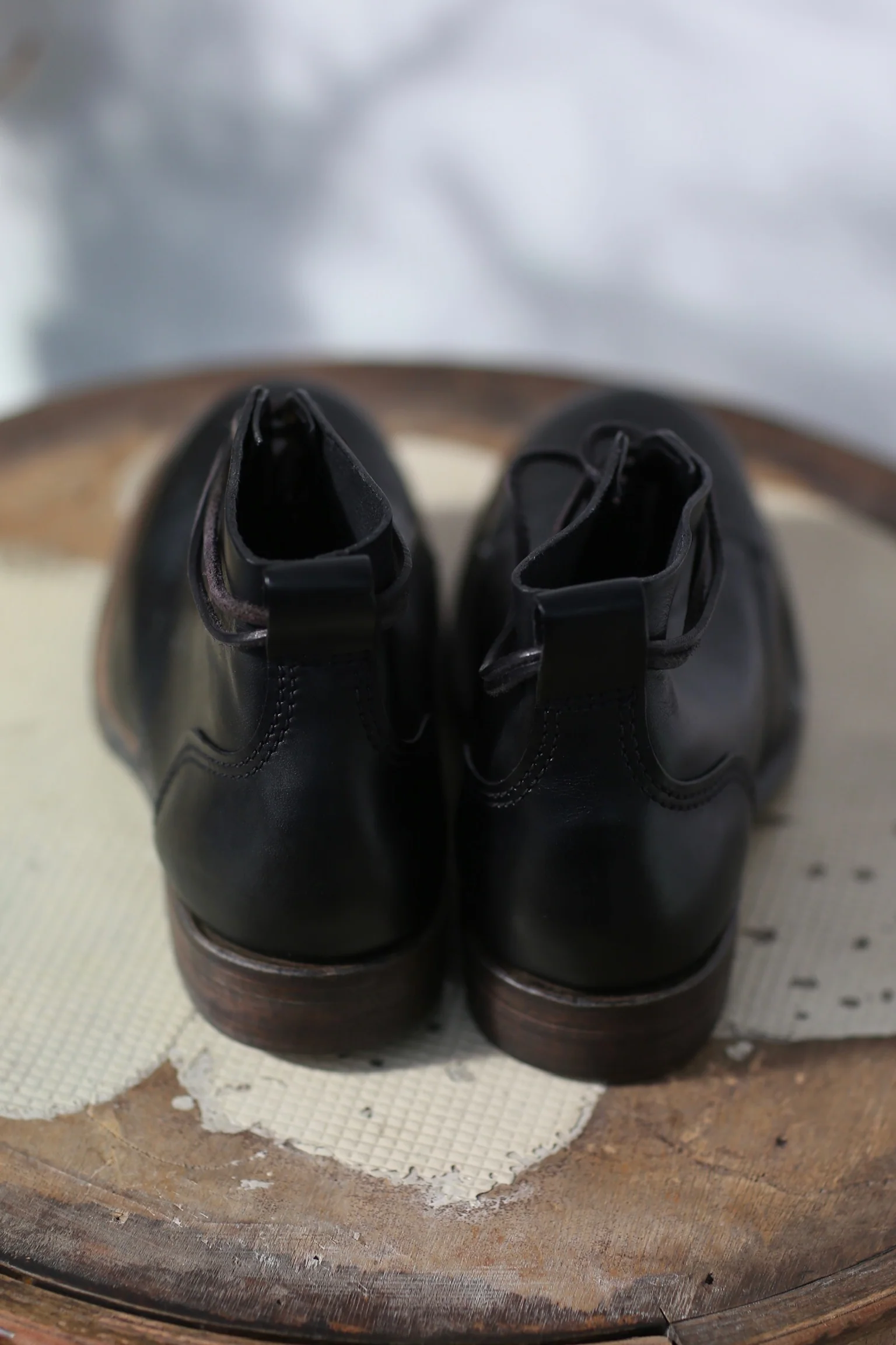 p.r.patterson Full Support Derby Boots FSLDB-B-2022 Black - Image 3
