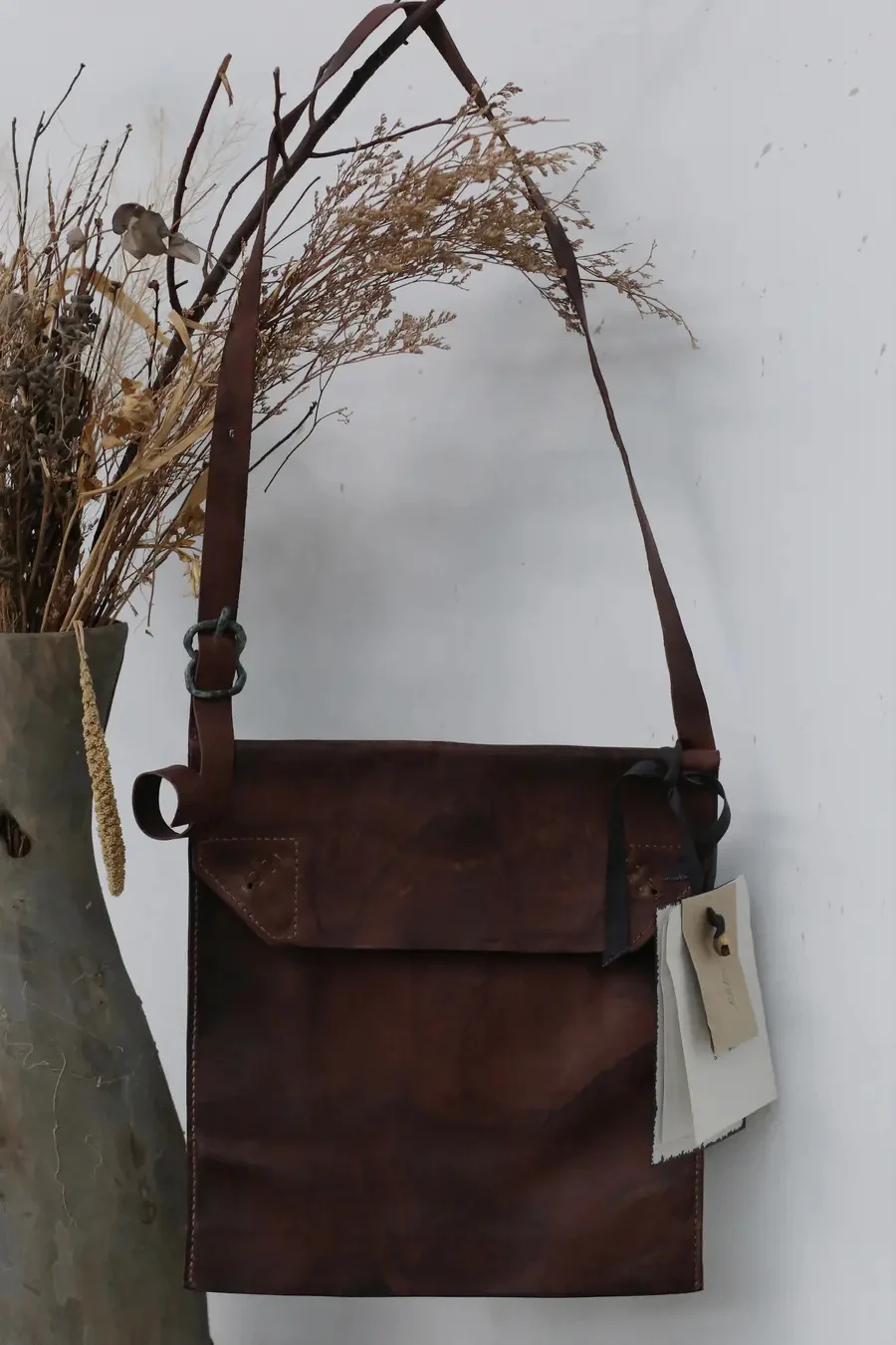 p.r.patterson horsehide backpack LEATHER HAVERSACK