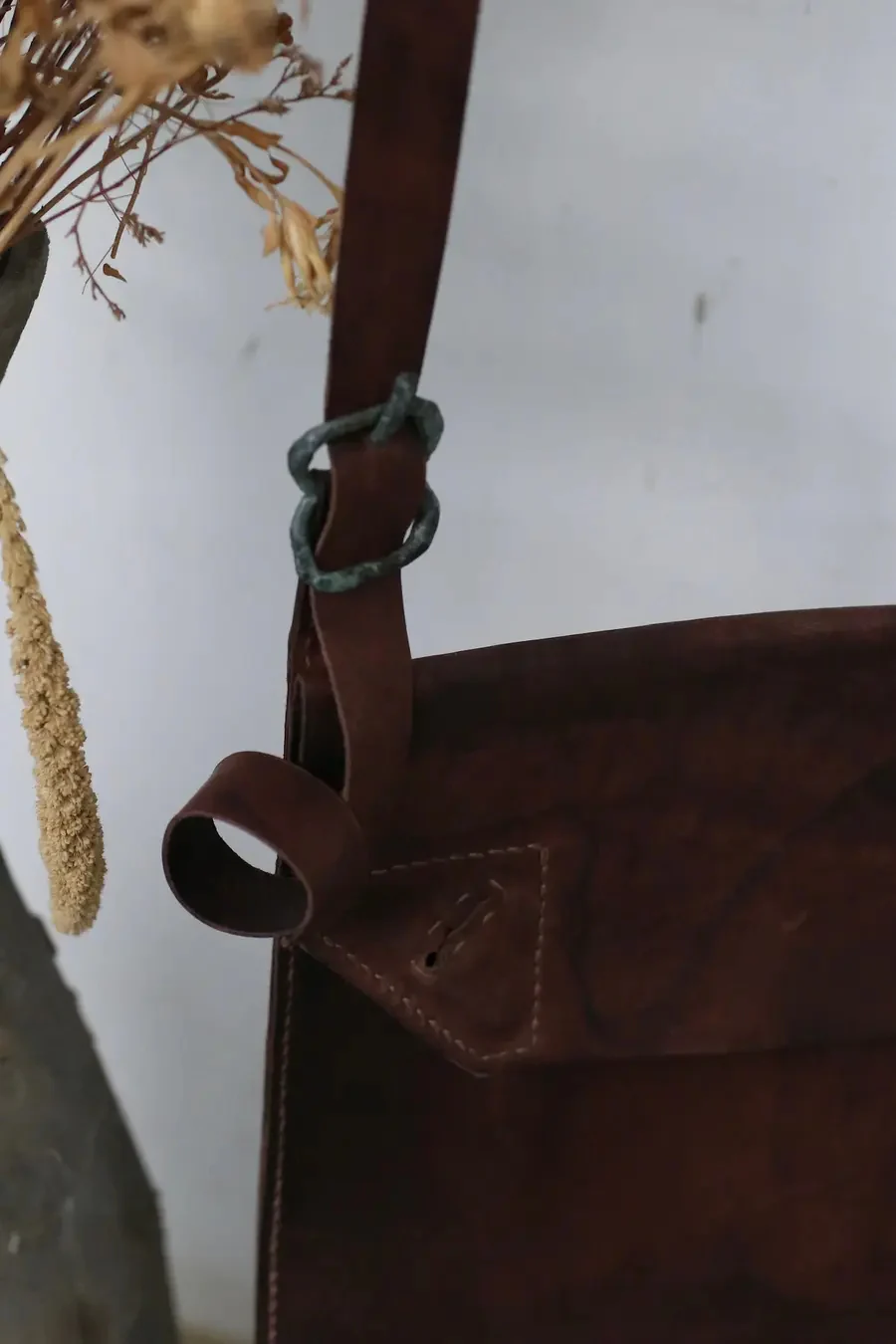 p.r.patterson horsehide backpack LEATHER HAVERSACK - Image 2