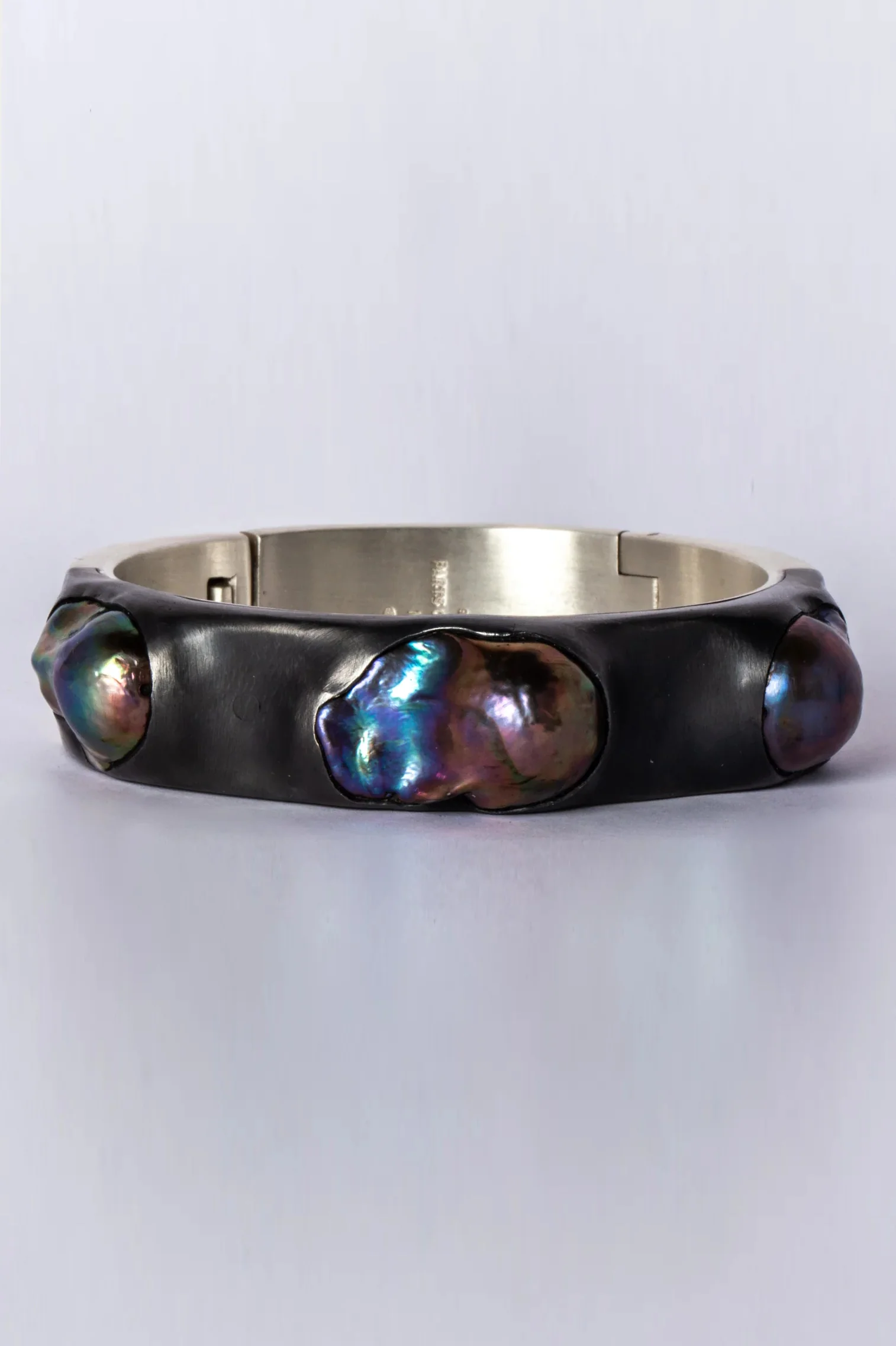 Parts of Four 3 black rainbow pearl bracelet 17mm 2007-3-MA+KA+KPRL PPOF45