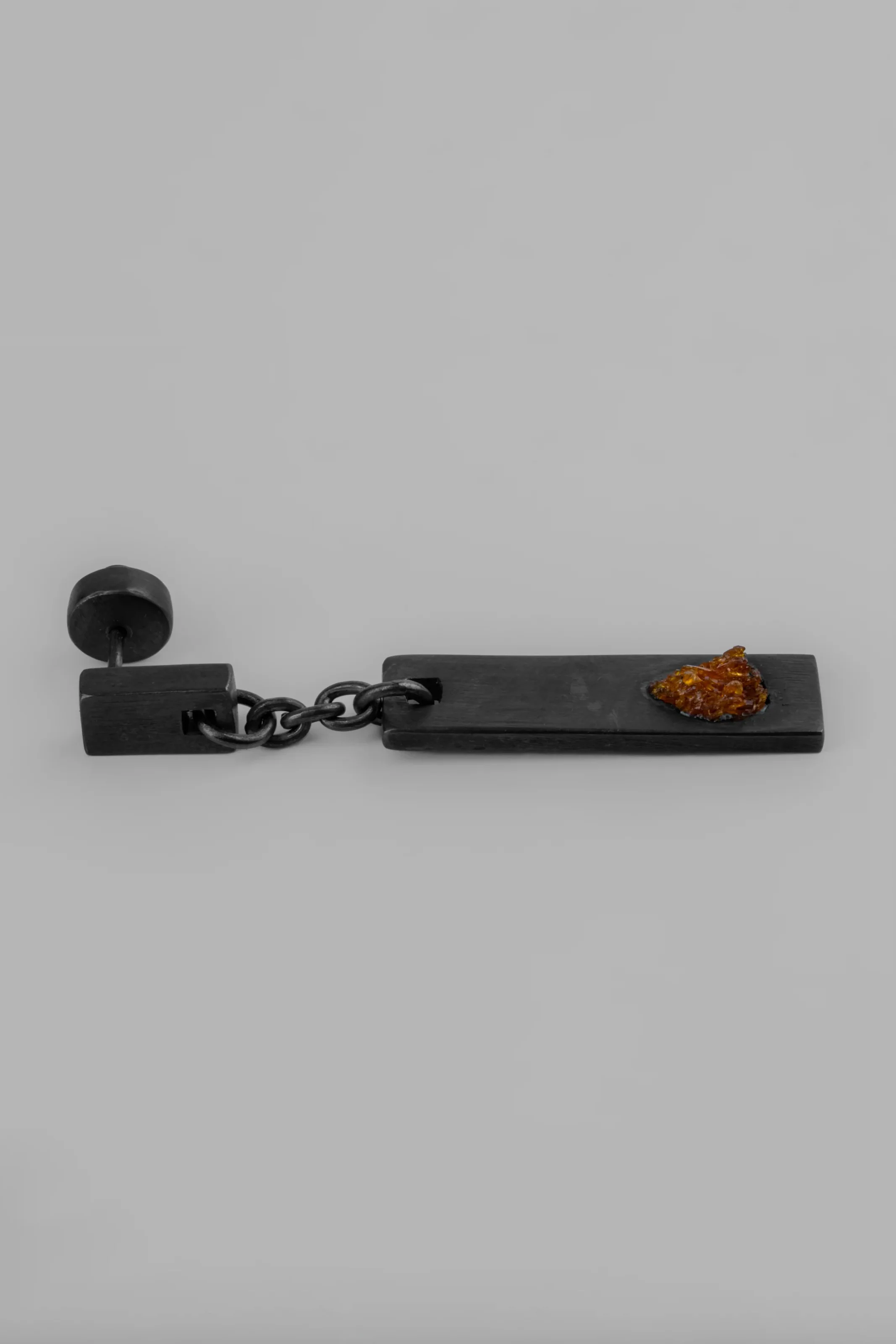 Parts of Four Amulet Plate Pendant Earrings PS4-R2435-111-KA+ZIN Black Oxide Sterling Silver + Zinc Ore (PS4-R2435-16) - Image 2