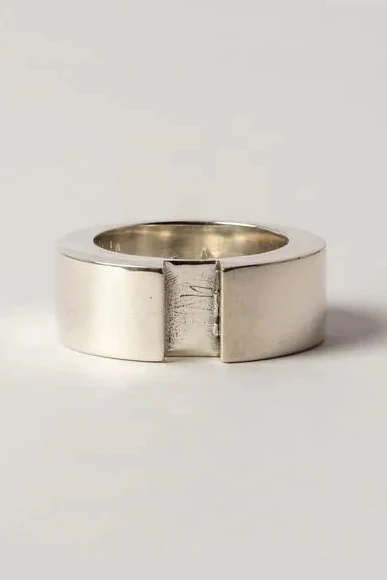Parts of Four Crescent Rift Ring 9mm 1516-5-PA PPOF49 - Image 3