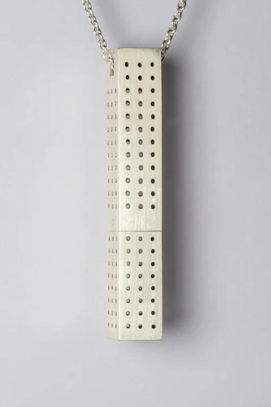 Parts of Four Cuboid Necklace 904-1-DA PPOF33 - Image 3
