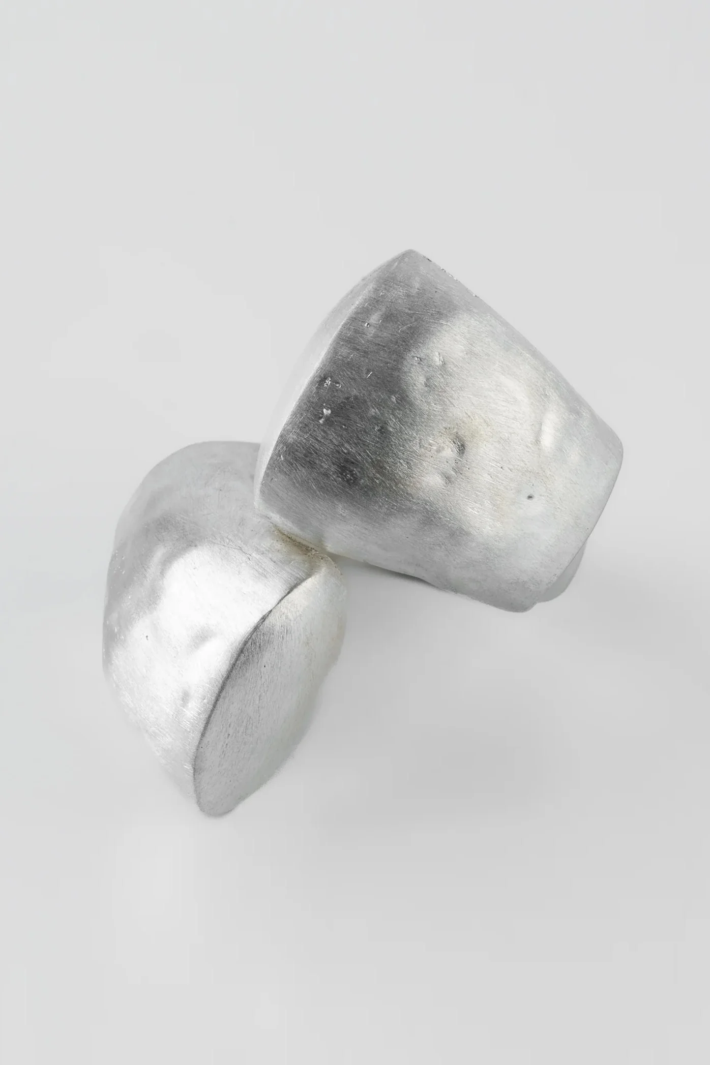 Parts of Four Druid Ring Collection Druid Handmade Ring PS4-E1601-7-MA-YGCY Matte Sterling Silver PPOF25 - Image 2