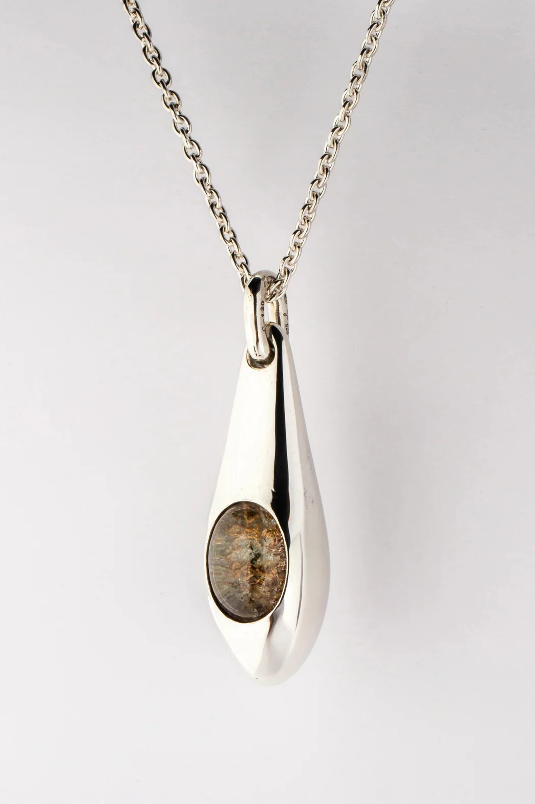 Parts of Four Garden Quartz Chrysalis Necklace C-130-PA+GQ PPOF8