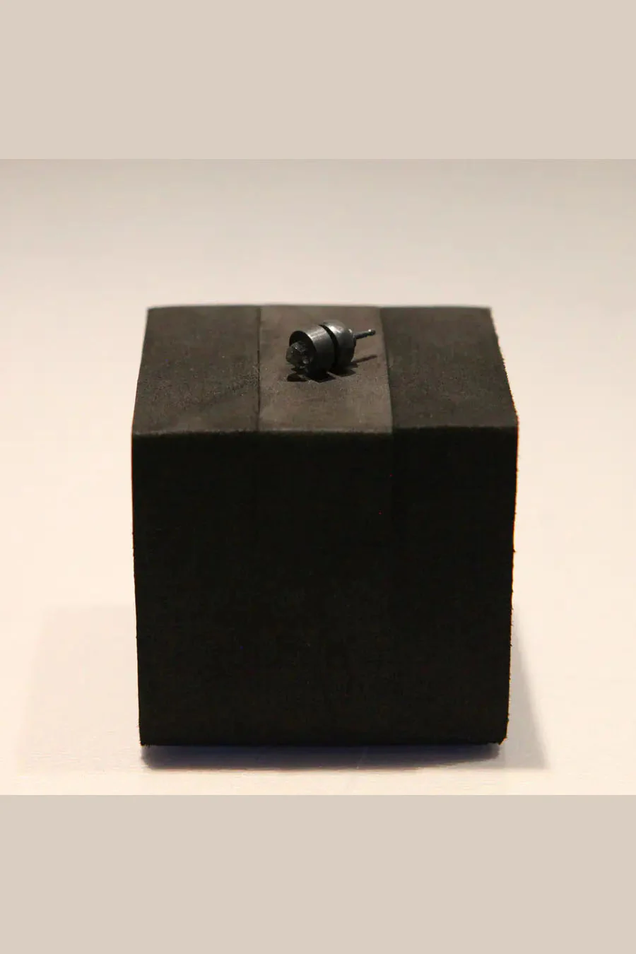 Parts of Four Stud Earrings Collection I Highly Handcrafted Natural Stone PS4-1235-6-KA+HER-HYHCY Black Oxidized Sterling Silver+Crystal PPOF7 - Image 4