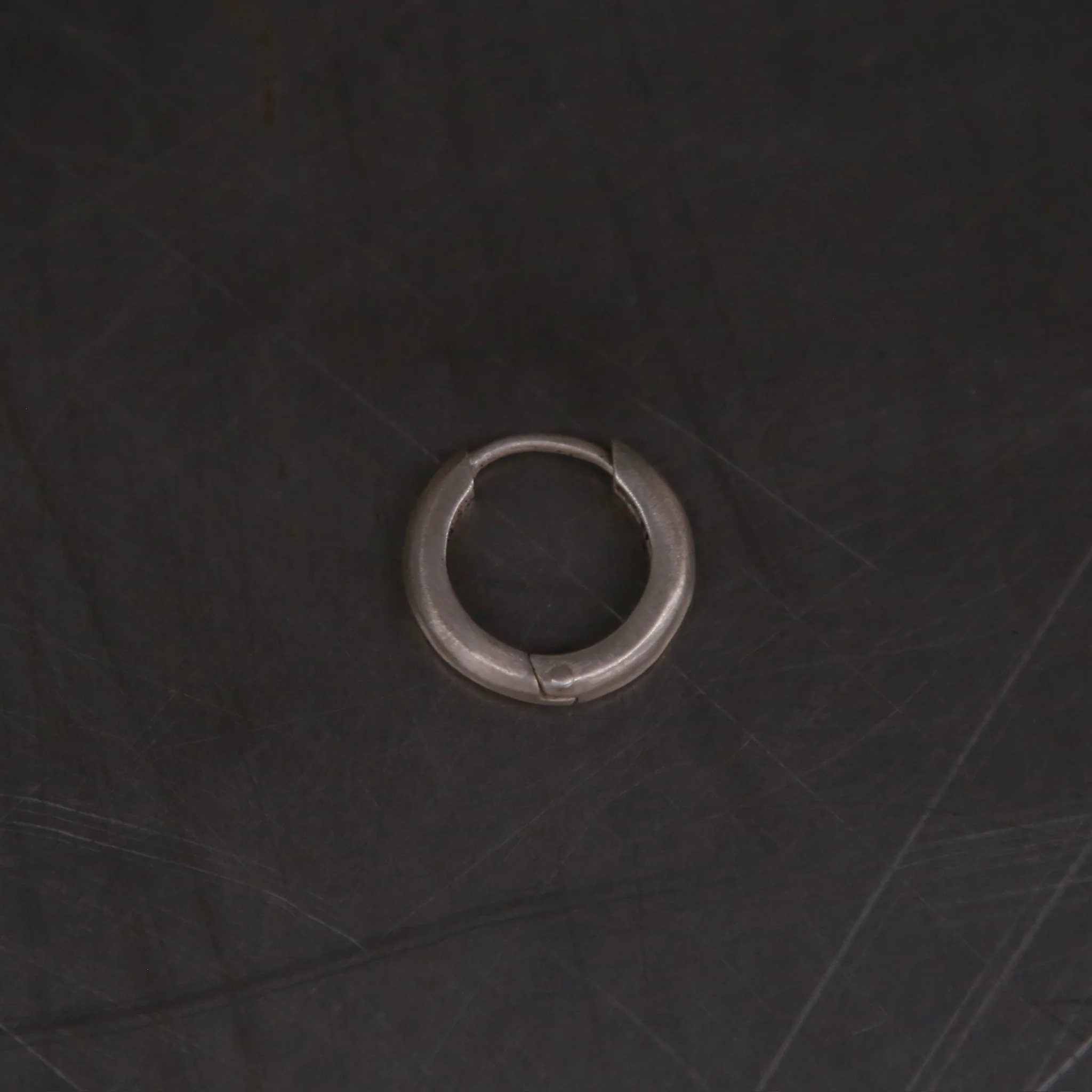 Parts of Four Hoop Hoop Earrings Collection III Highly Handcrafted PS4-2035-1-DA-ZY Dirty Silver 18mm PPOF58 - Image 6