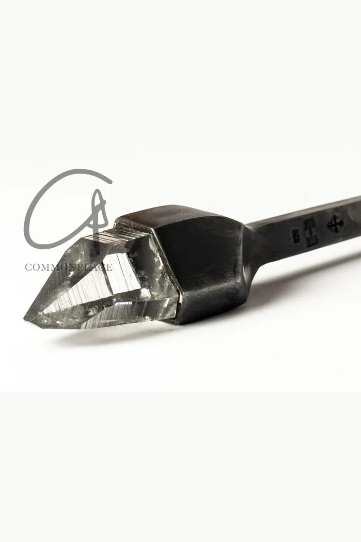 Parts of Four Chopstick Gem Hairpin Collection PS4-1236-2-KA+LEM-HYHCYLMLYSY Black Oxidized Sterling Silver+Lemurian Quartz PPOF4 - Image 7