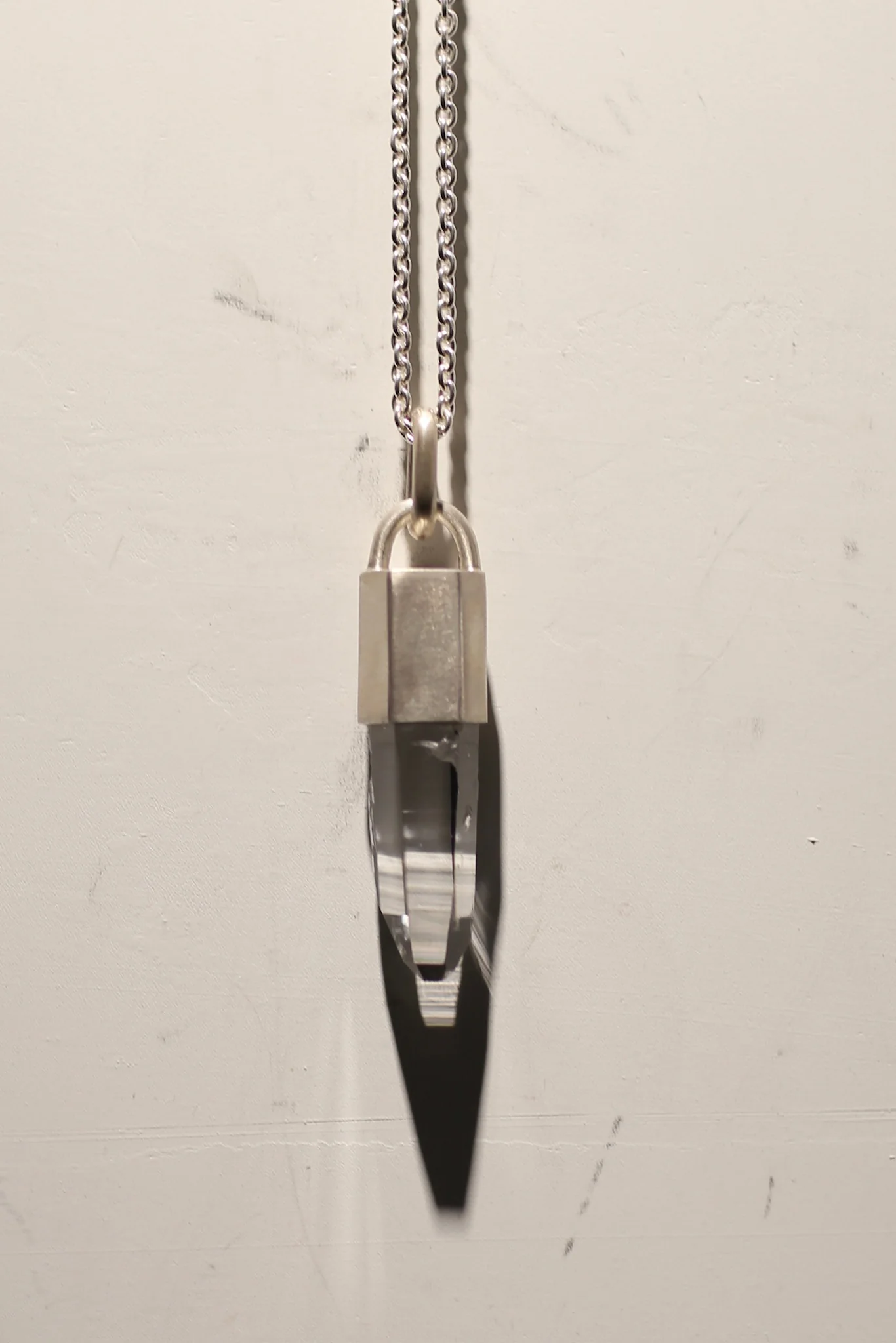 Parts of Four Lemurian Quartz Amulet Necklace Z-695-MA+LEM PPOF41 - Image 2