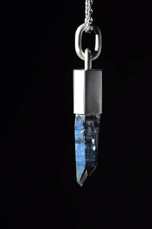 Parts of Four Lemurian Quartz Amulet Necklace Z-695-MA+LEM PPOF41 - Image 6
