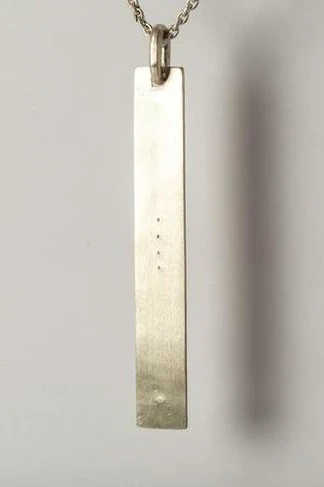 Parts of Four plate necklace 4 holes 219-1-MA PPOF57 - Image 3