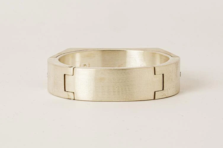 Parts of Four Series Bracelet Collection: High-Quality Handcrafted, Natural Stone, PS4-807-1-MA+MR-YGHT, Matte Sterling Silver + Matte Brass, PPOF45 - Image 5
