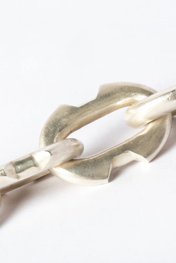 Parts of Four Small Decorative Link Charm Chain (40cm) 1030-4-AS PPOF43 - Image 3