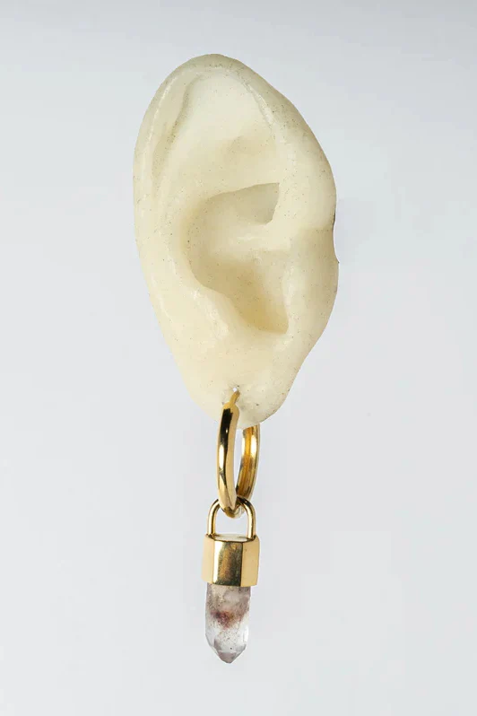 Parts of Four Small Earrings 2235-9-YGA+YG+HQ PPOF48 - Image 7