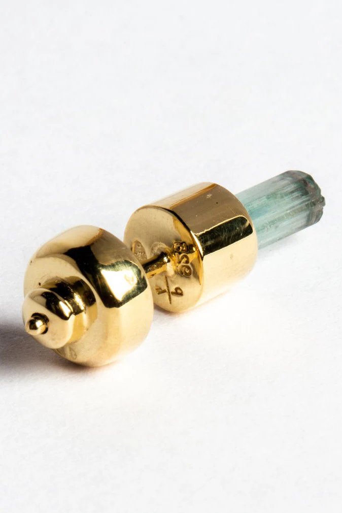 Parts of Four Step earrings 2135-1-YGA+PMT PPOF22 - Image 6
