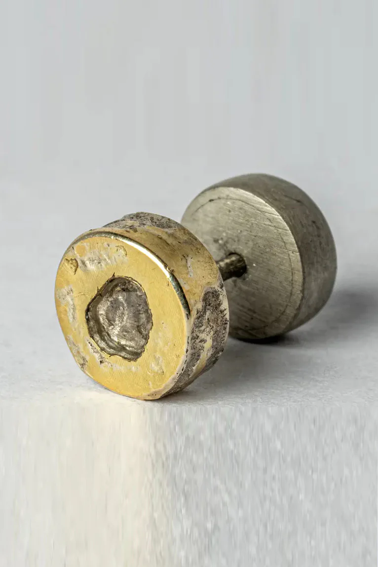 Parts of Four stud earrings 0.2 carat 1835-27-DA18K+FCDIA - Image 2
