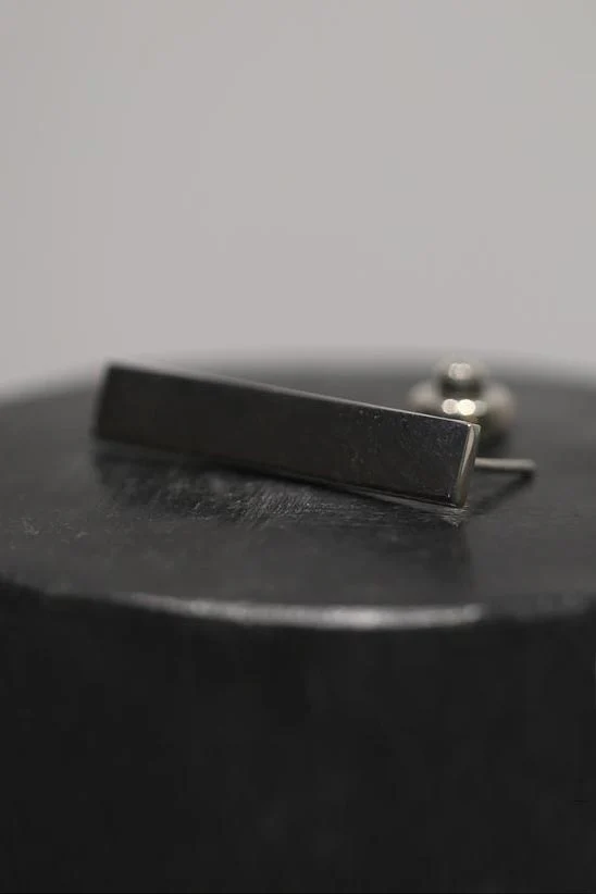 Parts of Four tablet earrings (34mm, PA) 1035-6-PA
