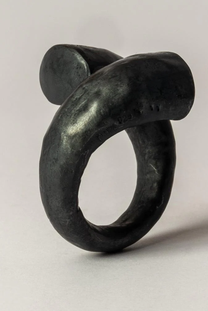 Parts of Four Big Twisted Druid Ring E1601-13-KA (Big Twisted KA large twisted oxidized black silver) PPOF25 - Image 8
