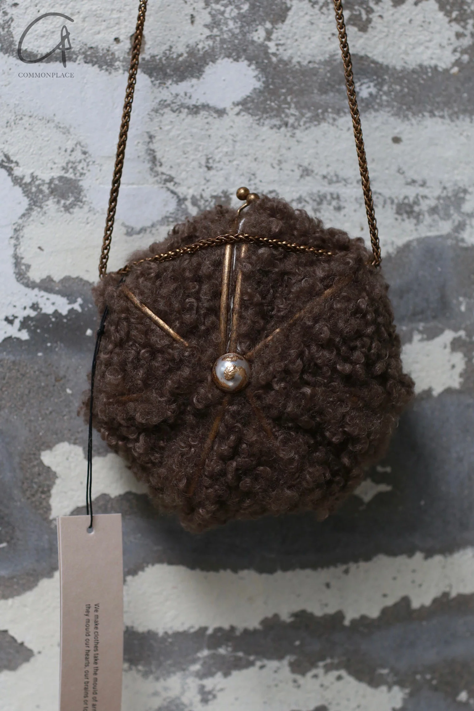 Peng Tai 24 Autumn and Winter Furry Umbrella Bag PT-PTW24F01-1 - Image 2