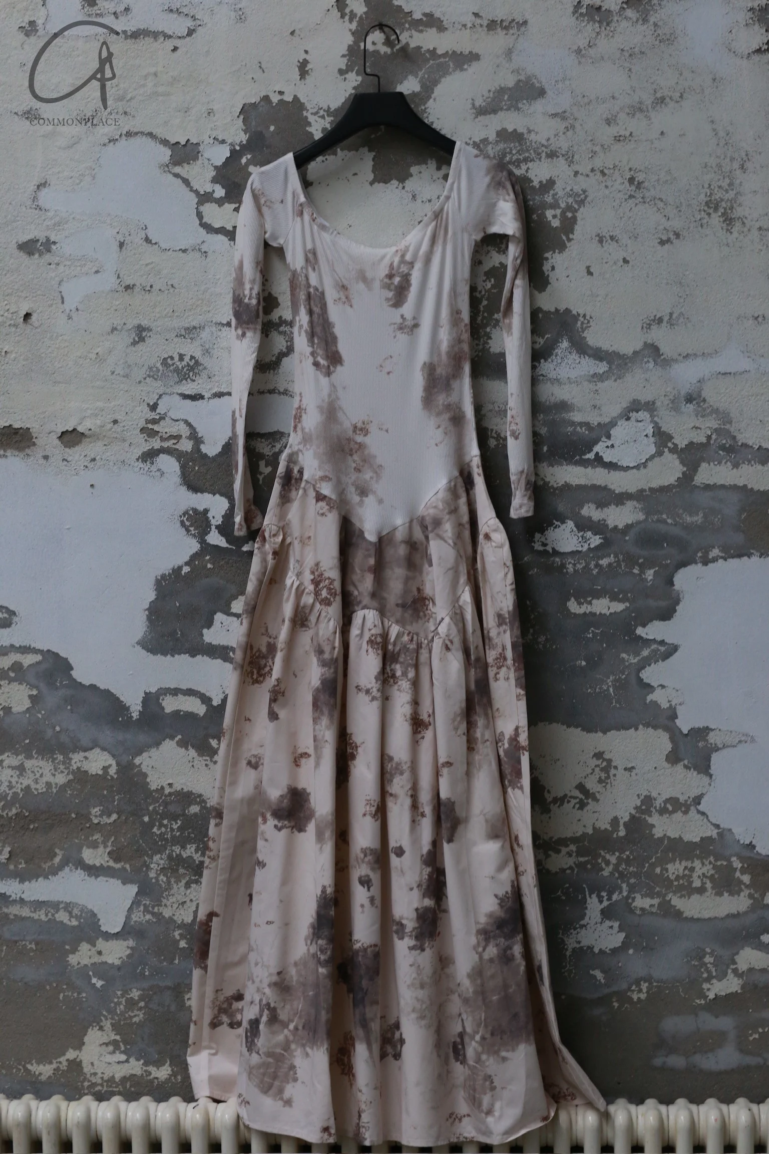 Peng Tai 24 Autumn and Winter One Shoulder Maxi Dress PT-PTW24C03-3 - Image 11
