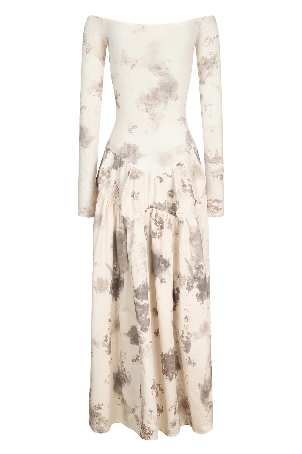 Peng Tai 24 Autumn and Winter One Shoulder Maxi Dress PT-PTW24C03-3 - Image 7
