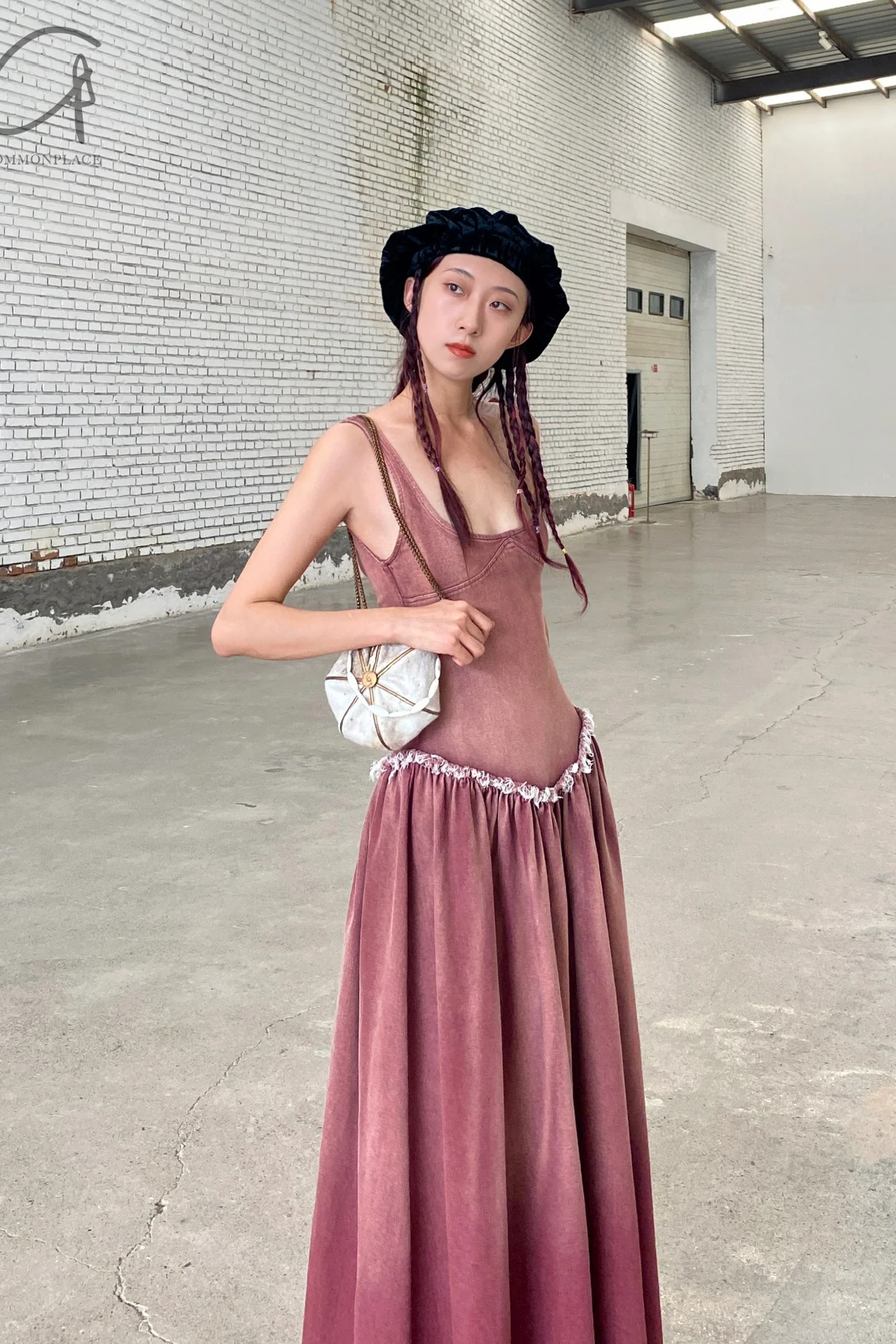 Peng Tai 24 Autumn and Winter Plus Velvet Denim Volume Long Skirt PT-PTW24C19-2-TSHONG - Image 20