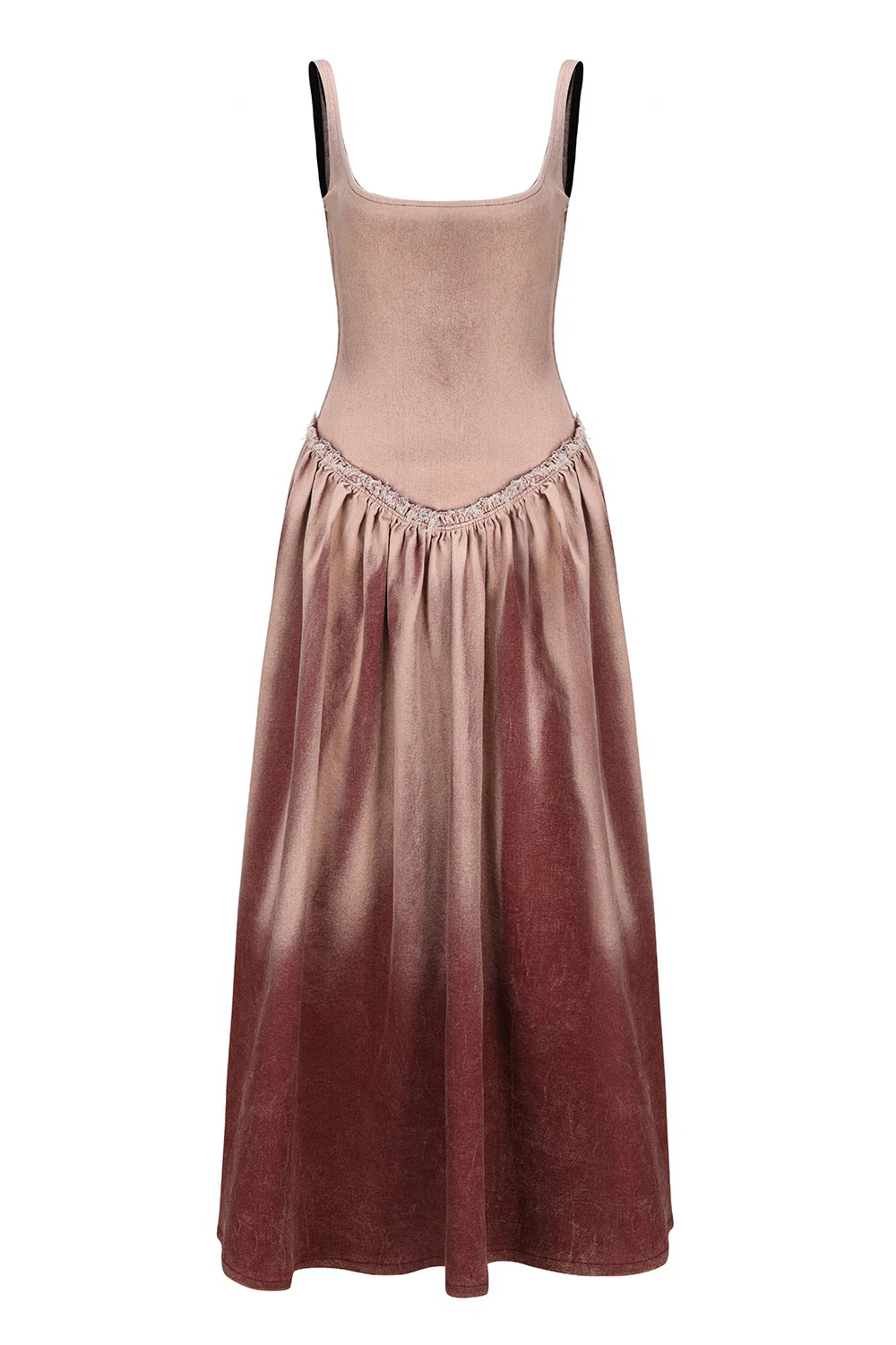 Peng Tai 24 Autumn and Winter Plus Velvet Denim Volume Long Skirt PT-PTW24C19-2-TSHONG - Image 6