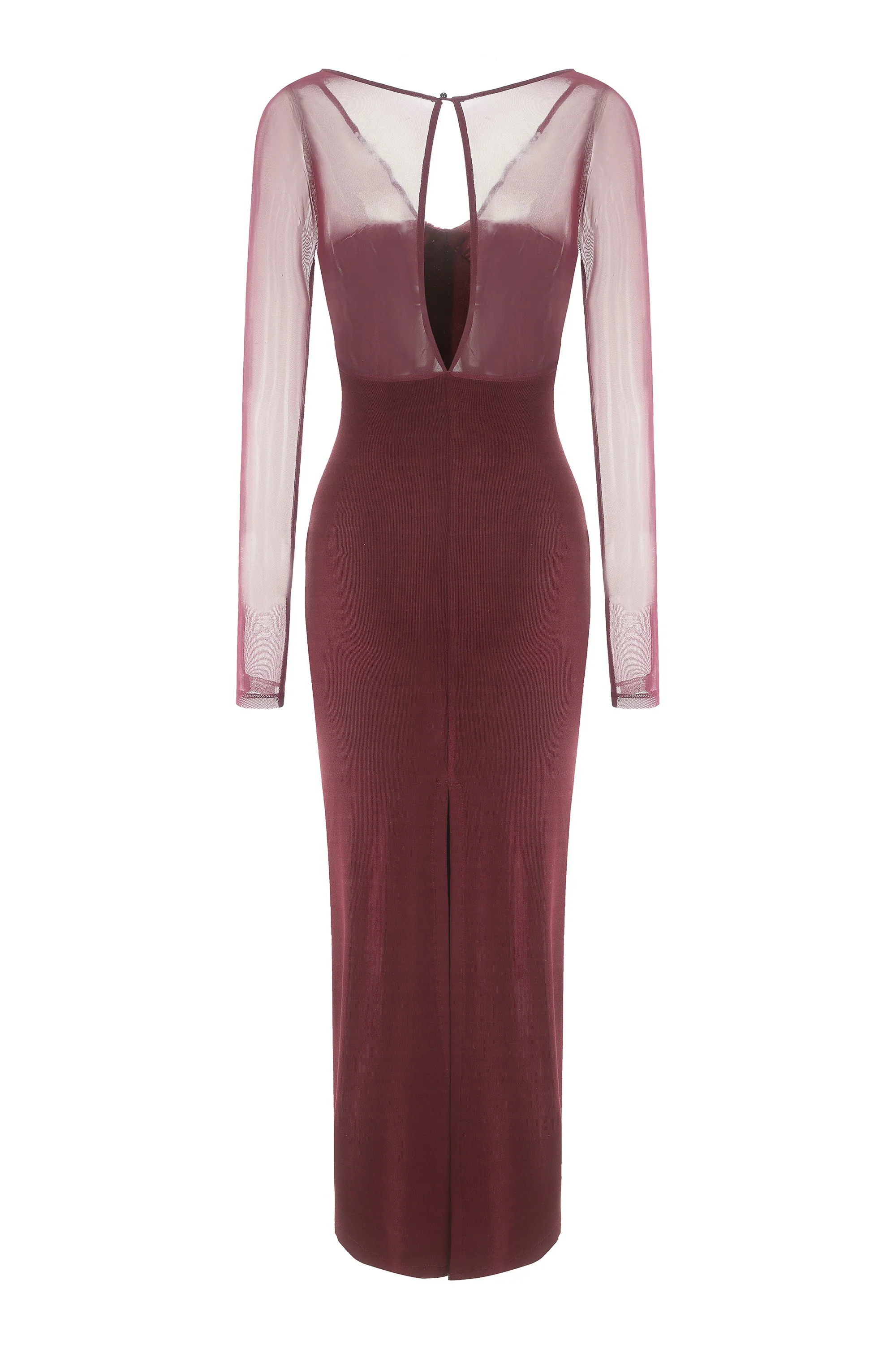 Peng Tai 24 Autumn and Winter Printed Pleated Midi Dress PT-PTW24C10-2 - Image 6
