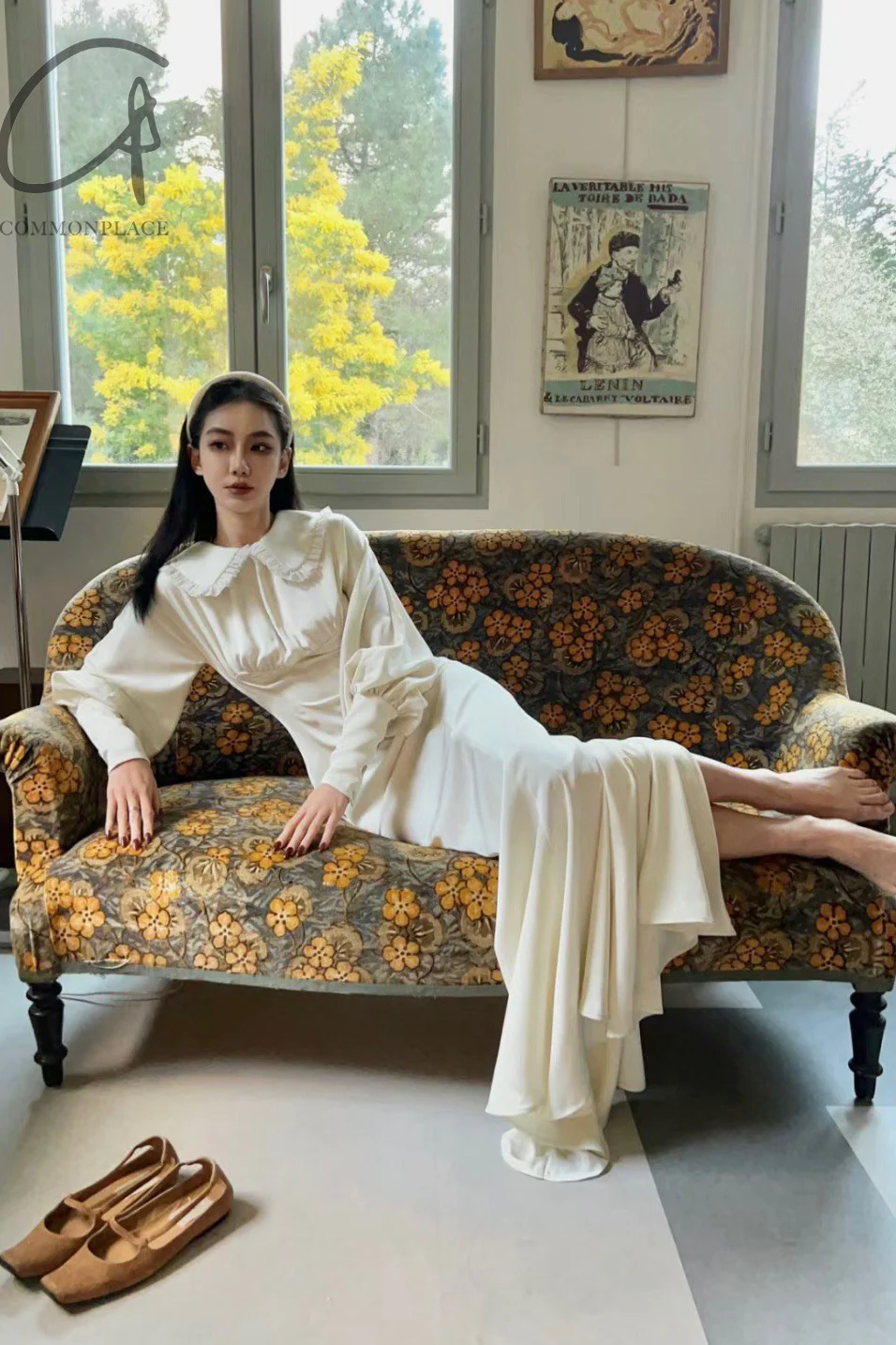 Peng Tai 24 Autumn and Winter Velvet Long Dress PT-PTW24C01-1 - Image 16