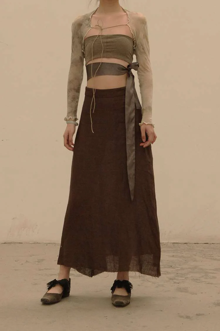 Peng Tai Cashmere natural dyed Shawl S21012 - Image 16
