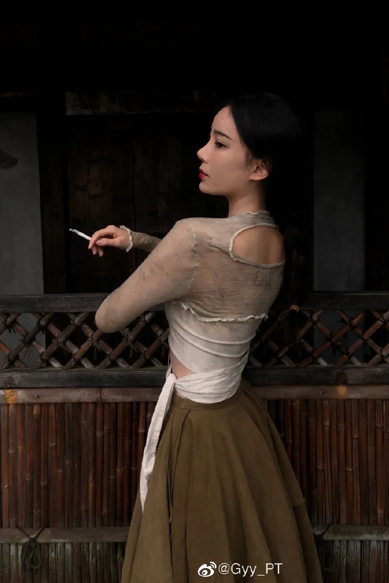 Peng Tai Cashmere natural dyed Shawl S21012 - Image 27