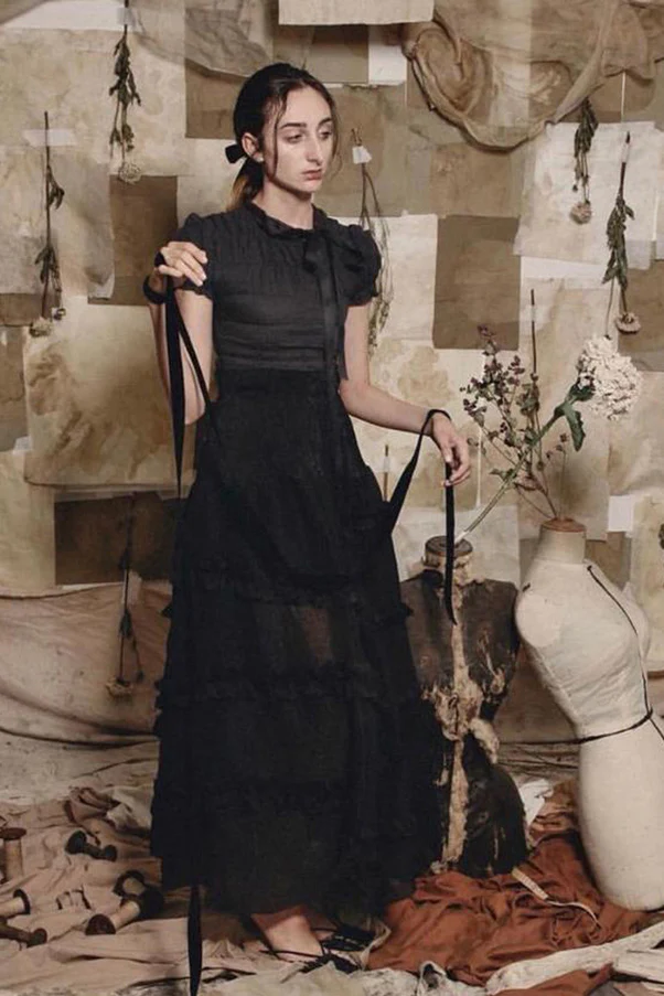 Peng Tai silk gauze skirt S19028 PPT860 - Image 11