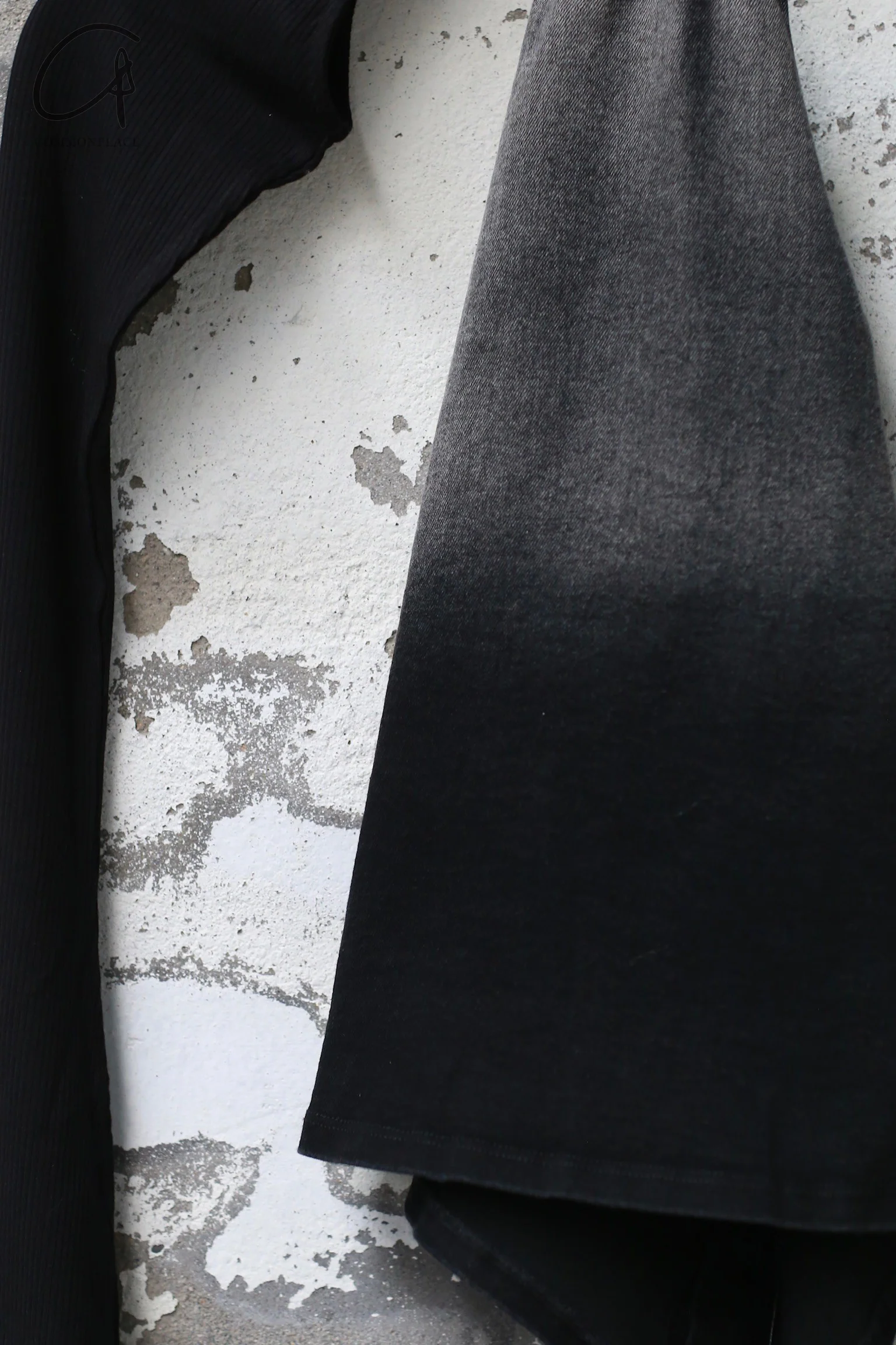 PengTai 24 Autumn and Winter Dyed Long Sleeve Top PT-PTW24A07-1-TSH - Image 2