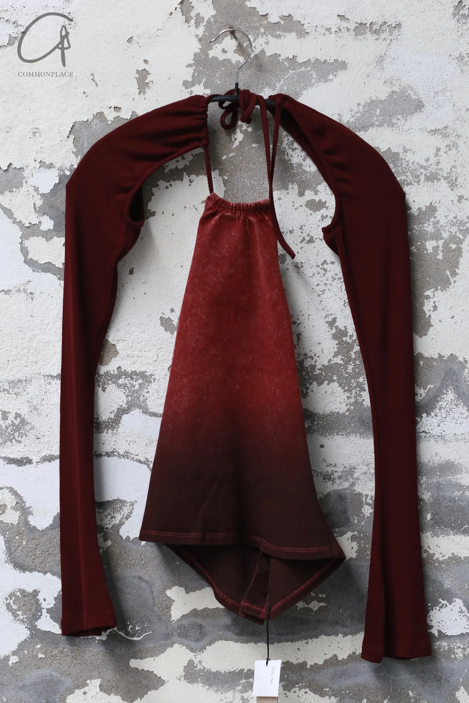 PengTai 24 Autumn and Winter Dyed Long Sleeve Top PT-PTW24A07-2-HJH - Image 2
