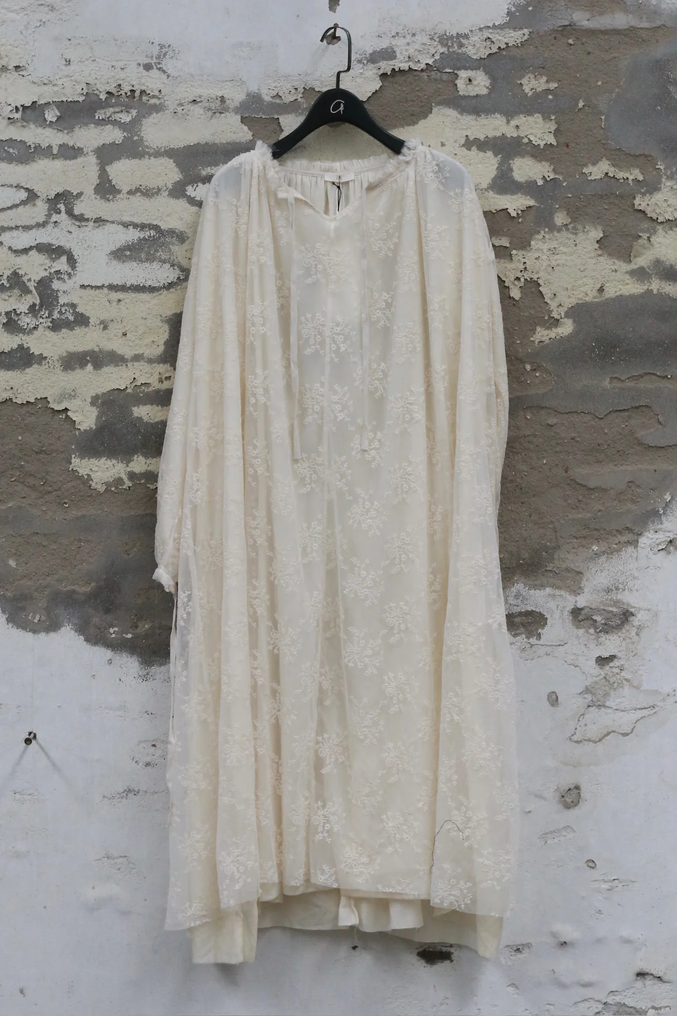 Pengtai 25 Autumn/Winter Lace Shirt Dress PT-PW25C02-1-BEIGE