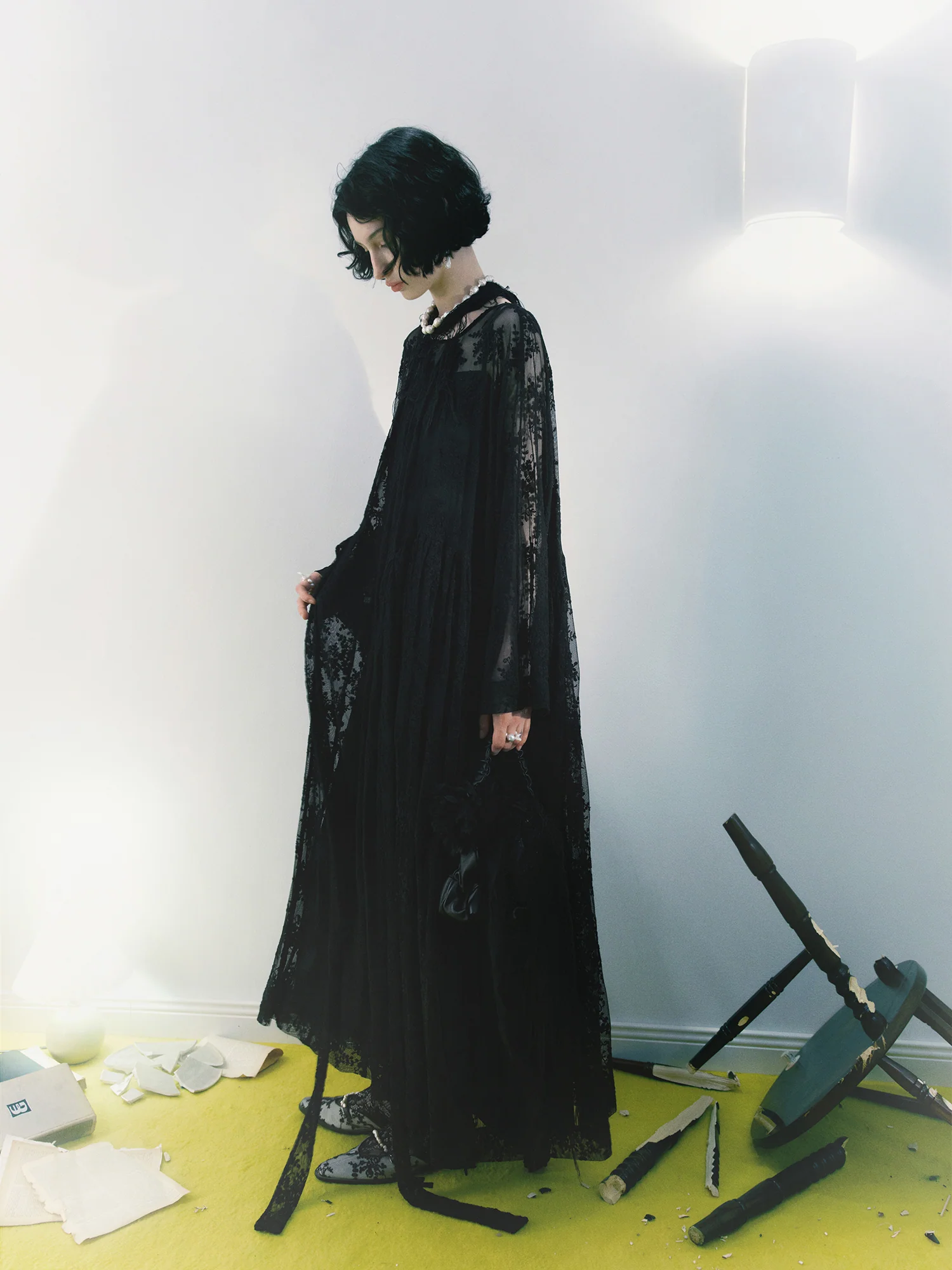 Pengtai 25 Autumn/Winter Luna Dress PT-PW25C07-2-BLACK - Image 6