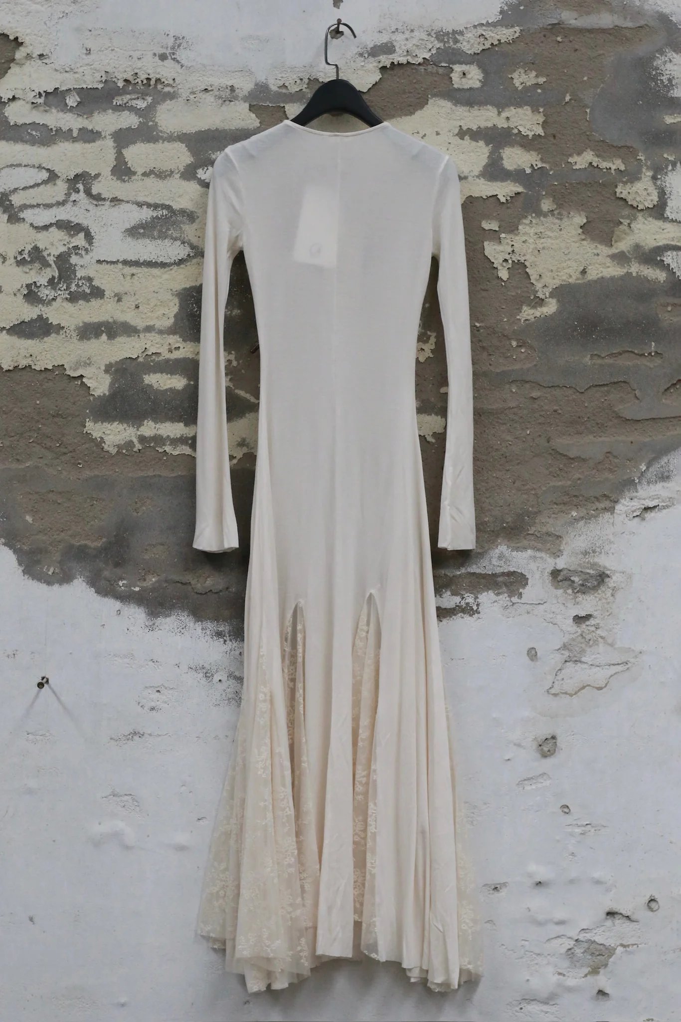 Pengtai 25 Autumn/Winter Square Neck Long Sleeve Dress/Lace PT-PW25C06-3-BEIGE - Image 8