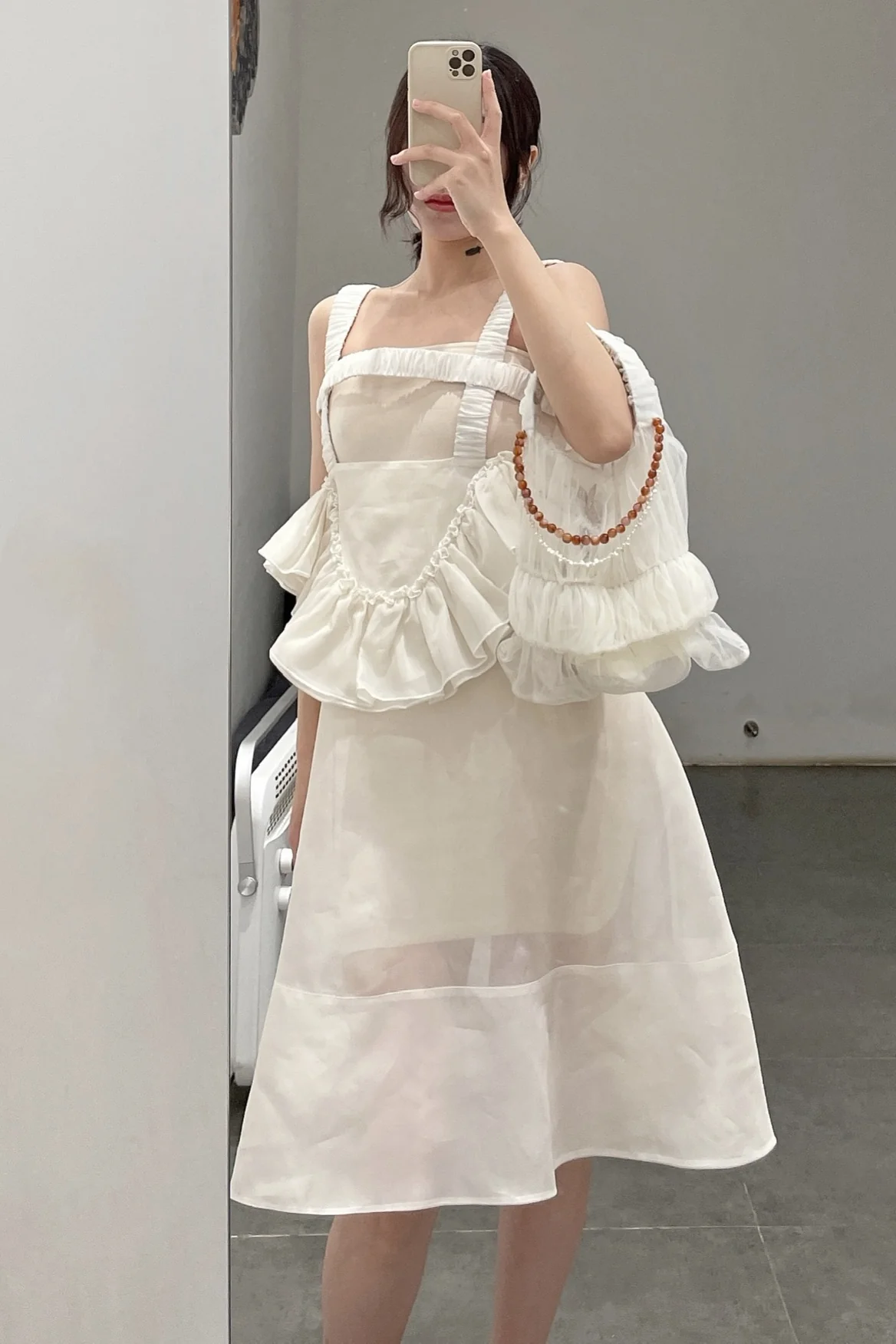 pengtai A21032 Mesh pearl bag - Image 11