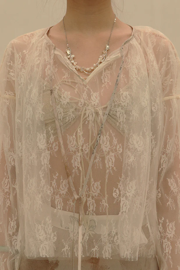 pengtai A21071 Pearl and Silver Necklace PPT2011 - Image 2